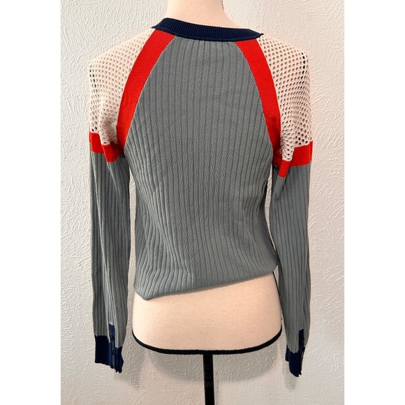 Rag & Bone Lark Colorblock Ribbed Crewneck Sweater, NWOT, SP - Picture 5 of 12